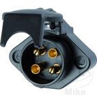 Enchufe 4 Polos 24V para Remolque | Motos Camaral