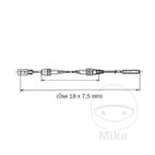 Cable de Freno Knott 800/1100 con Langlochoese | Motos Camaral