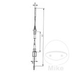 Cable de Freno Knott 1630/1840 con Campana | Motos Camaral