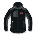 Chaqueta Softshell BS BATTERY Bs Factory - Negro / gris talla XL - motoscamaralweb.com