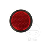 Reflector Catadióptrico Redondo Rojo | Motos Camaral