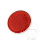 Reflector Catadióptrico Redondo Rojo | Motos Camaral