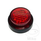 Reflector Catadióptrico JMP 20mm Redondo Rojo | Motos Camaral
