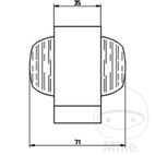 Luz de Posición ID 1021609 | Recambio Original | Motos Camaral