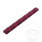 Peso Adhesivo de Hierro 45g JMP Rojo | Motos Camaral