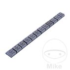 Peso Adhesivo Cinc 60g 6ON 5g 20 Piezas Cromado | Motos Camaral