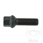 Tornillo de Rueda M14x1.5x28 Cuello de Bola 17 Negro | Motos Camaral