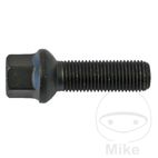 Tornillo de Rueda M14x1.5x28 Cuello de Bola 17 Negro | Motos Camaral