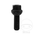 Tornillo de Rueda M14X1.5X34 Cuello de Bola Negro | Motos Camaral