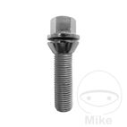 Tornillo de Rueda M12x1.5x26 Cono 17 Plateado (10 uds) | Motos Camaral