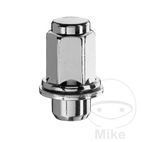 Tuerca de Rueda M12x1.5 FB 21 Plateada (10 uds) | Motos Camaral