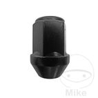 Tuerca de rueda M12x1.5 Cónica 19mm Negra (10 uds) | Motos Camaral