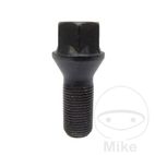 Tornillo de Rueda M12x1.5x24 Cono 17 Negro (10 uds) | Motos Camaral