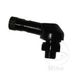 Válvula en Ángulo Aluminio JMP Negro 8.3mm | Motos Camaral