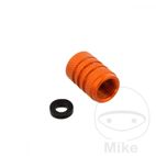 Tapa de válvula aluminio naranja | Styling Tuning | Motos Camaral