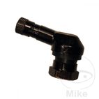 Válvula en Ángulo Aluminio JMP Negro 11.3mm | Motos Camaral