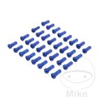 Juego de Prisioneros de Radios Delanteros Alu Azul | Motos Camaral