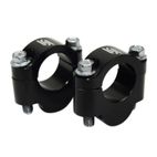 Alzas de manillar SCAR +20mm Ø28.6mm negro - motoscamaralweb.com