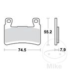 Pastillas de Freno Sinter Delanteras TRW 7329741 | Motos Camaral