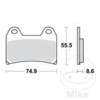 Pastillas de Freno Sinter SCR TRW 7371136 | Motos Camaral
