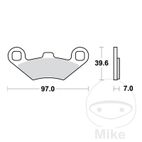 Pastillas de Freno Sinter Scooter TRW 7370113 | Motos Camaral
