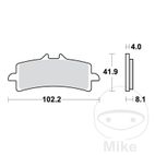 Pastillas de Freno Carbón CRQ TRW | Motos Camaral