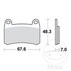 Pastillas de Freno Sinter Delantero TRW 7370227 | Motos Camaral