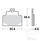 Pastillas de Freno Sinter Scooter TRW 7370214 | Motos Camaral