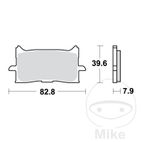 Pastillas de Freno Sinter Delantero TRW 7370182 | Motos Camaral