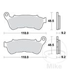 Pastillas de Freno Sinter Delanteras TRW 7370106 | Motos Camaral