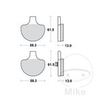 Pastillas de Freno PC TRW 7377024 | Motos Camaral