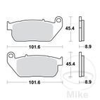 Pastillas de Freno PC TRW 7370076 | Repuestos Moto | Motos Camaral