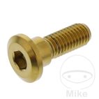 Tornillo Disco de Freno M8x1.25 24mm Inox V4A Dorado | Motos Camaral