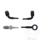 Latiguillo de Freno Metálico Kit 2 Piezas Negro | Motos Camaral