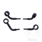 Latiguillo de Freno Metálico Kit 2 Piezas Negro | Motos Camaral
