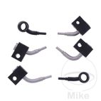 Latiguillo de freno metálico kit 3 piezas negro | Motos Camaral