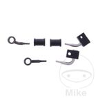 Latiguillo de Freno Metálico Kit 2 Piezas Negro | Motos Camaral