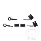 Latiguillo de Freno Metálico Kit 2 Piezas Negro | Motos Camaral