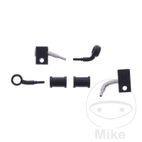 Latiguillo de Freno Metálico Kit 2 Piezas Negro | Motos Camaral