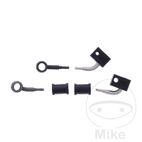 Latiguillo de Freno Metálico Kit 2 Piezas Negro | Motos Camaral