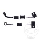 Latiguillo de Freno Metálico Kit 2 Piezas Negro | Motos Camaral