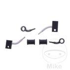 Latiguillo de Freno Metálico Kit 2 Piezas Negro | Motos Camaral