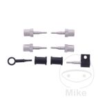 Latiguillo de Freno Metálico Kit 3 Piezas Negro | Motos Camaral