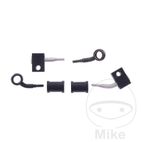 Latiguillo de Freno Metálico Kit 2 Piezas Negro | Motos Camaral