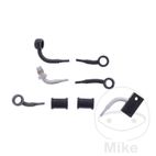 Latiguillo de Freno Metálico Kit 3 Piezas Negro | Motos Camaral