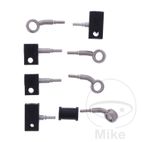 Kit Latiguillos de Freno Metálicos 4 Piezas | Motos Camaral