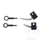 Latiguillo de Freno Metálico Kit 2 Piezas Negro | Motos Camaral