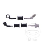 Latiguillo de Freno Metálico Kit 2 Piezas Negro | Motos Camaral