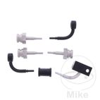 Latiguillo de Freno Metálico Kit 3 Piezas Negro | Motos Camaral