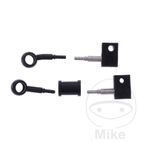 Latiguillo de Freno Metálico Kit 2 Piezas Negro | Motos Camaral